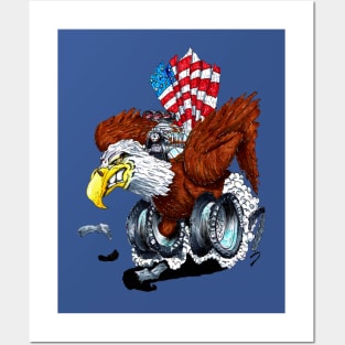 Release the Freedom with Eagle Power Posters and Art